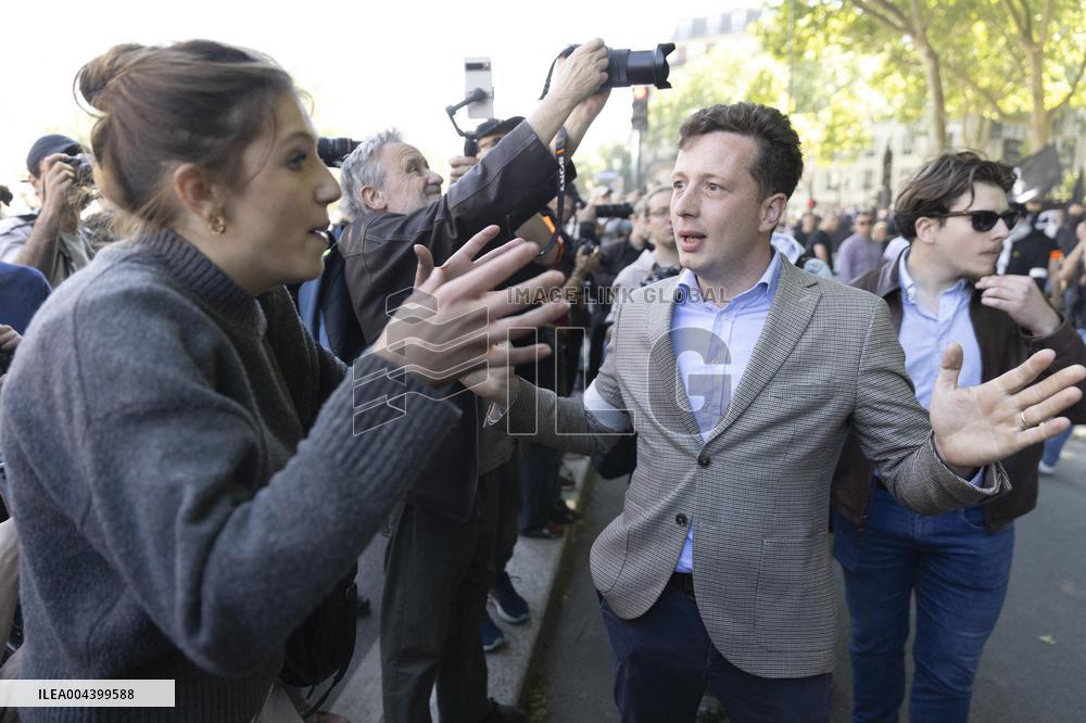 Neo-fascist March in Paris - France