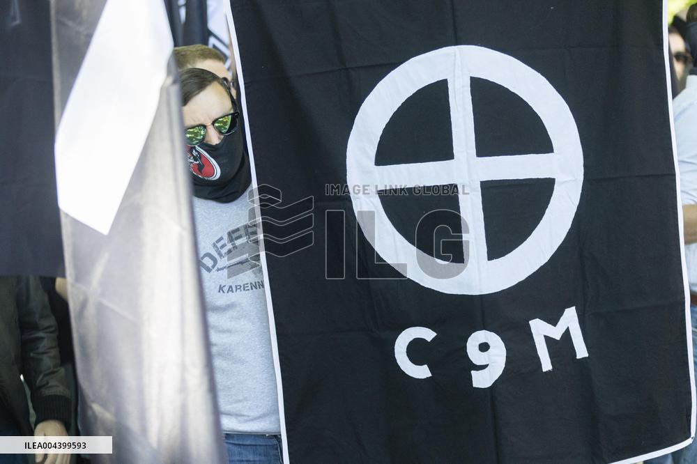 Neo-fascist March in Paris - France