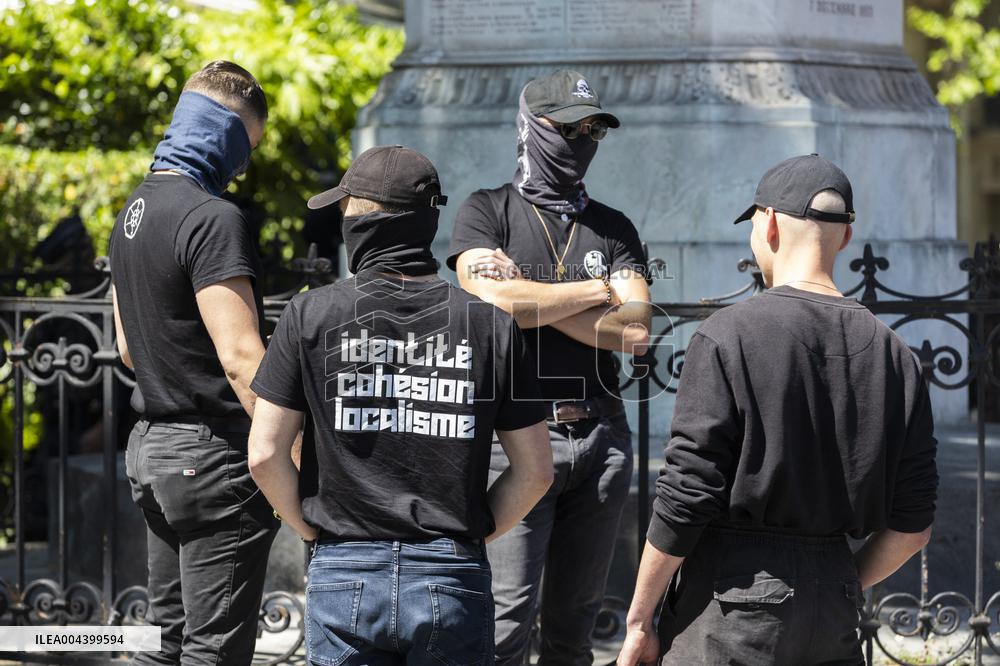 Neo-fascist March in Paris - France