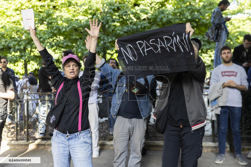 Neo-fascist March in Paris - France