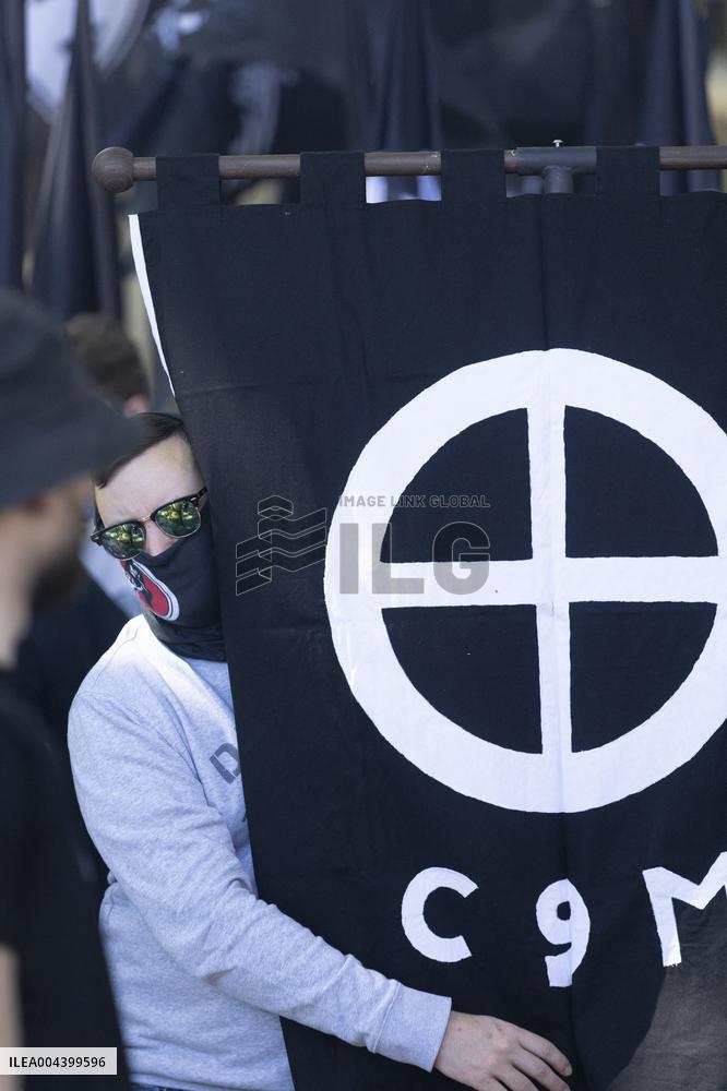 Neo-fascist March in Paris - France