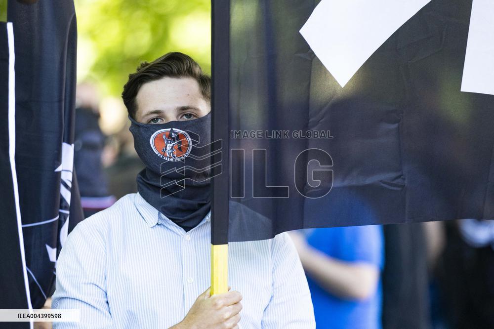 Neo-fascist March in Paris - France