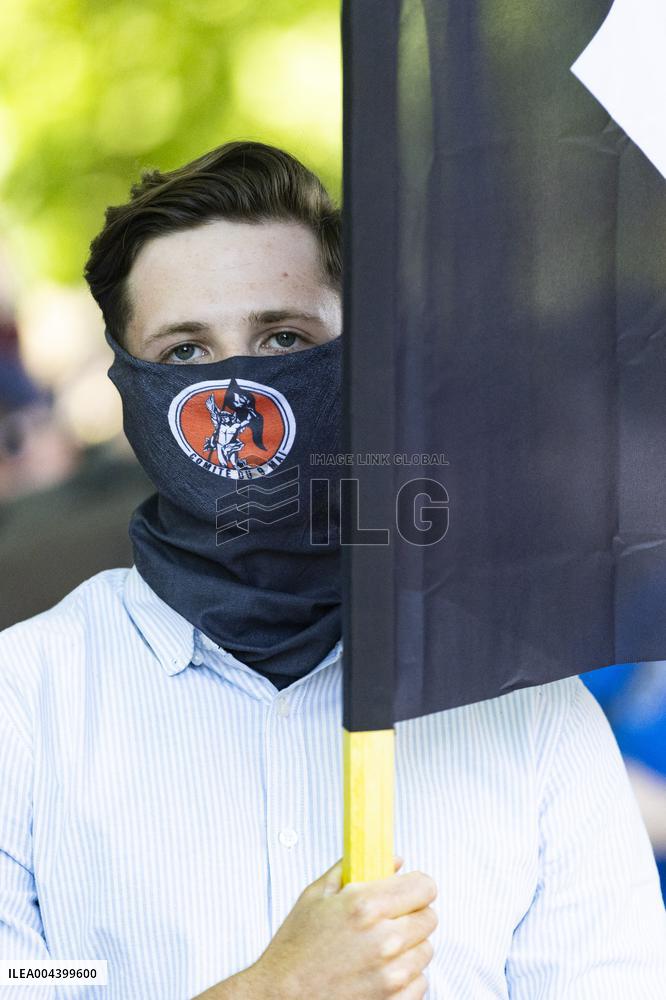 Neo-fascist March in Paris - France