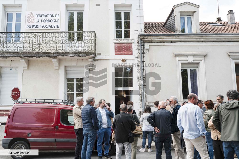 Boris Vaillaut Press Conference in Perigueux