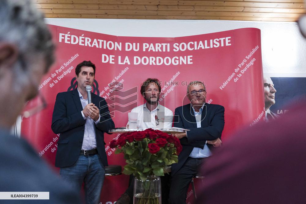 Boris Vaillaut Press Conference in Perigueux