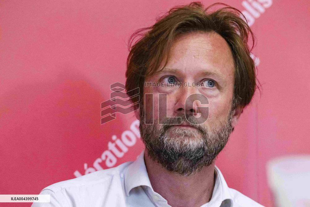 Boris Vaillaut Press Conference in Perigueux