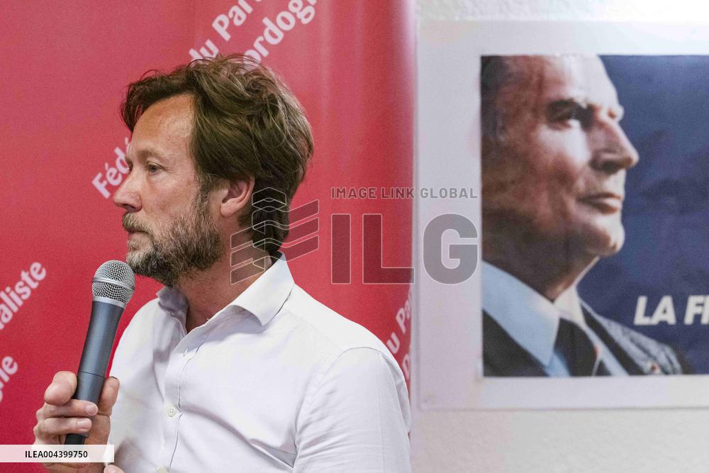 Boris Vaillaut Press Conference in Perigueux
