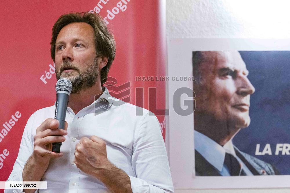 Boris Vaillaut Press Conference in Perigueux