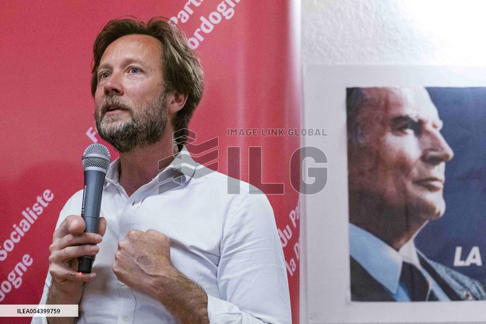 Boris Vaillaut Press Conference in Perigueux