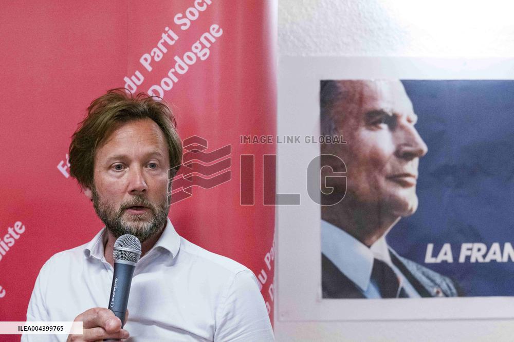 Boris Vaillaut Press Conference in Perigueux