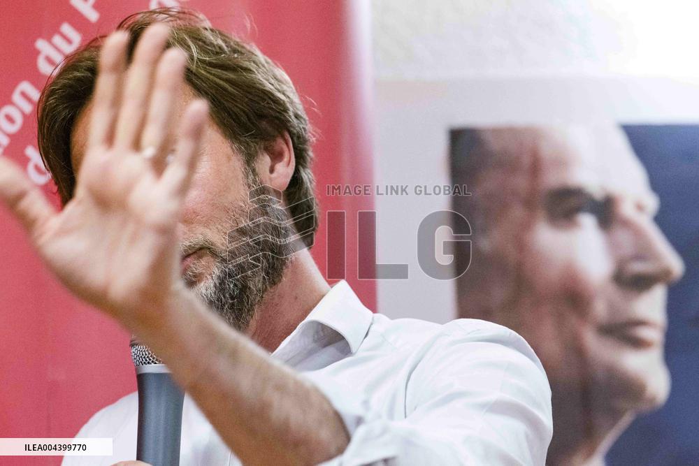 Boris Vaillaut Press Conference in Perigueux