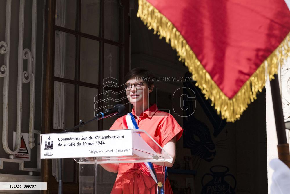 Commemoration of May 10, 1944 Roundup in Perigueux