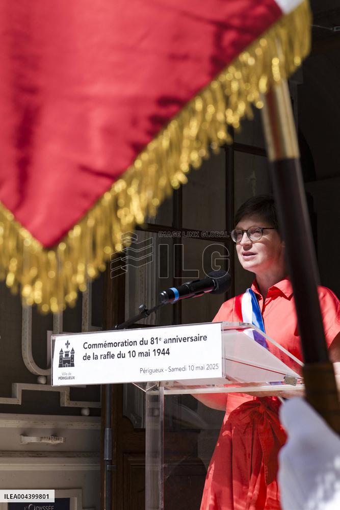 Commemoration of May 10, 1944 Roundup in Perigueux