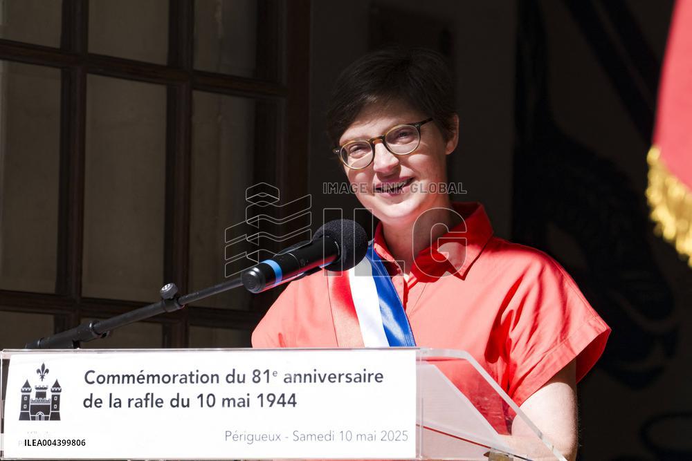 Commemoration of May 10, 1944 Roundup in Perigueux
