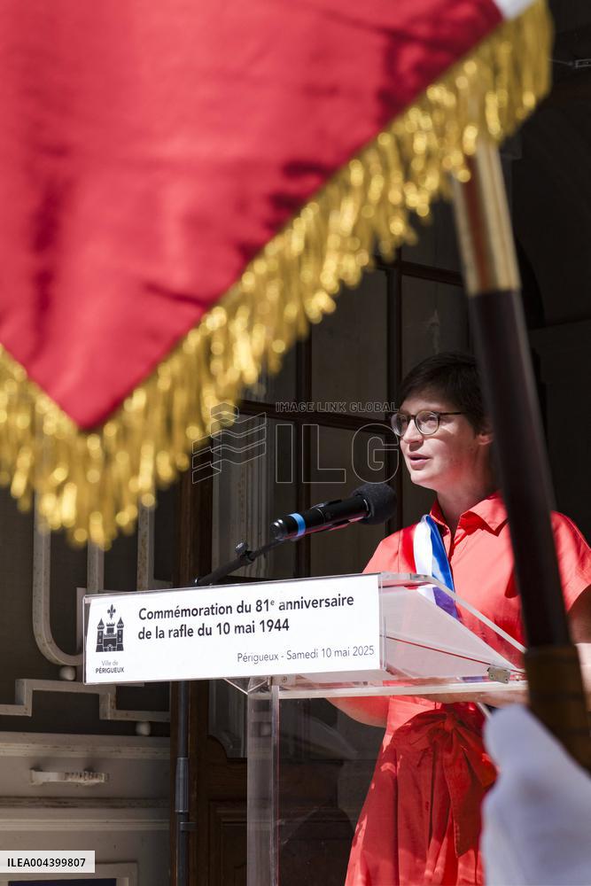 Commemoration of May 10, 1944 Roundup in Perigueux