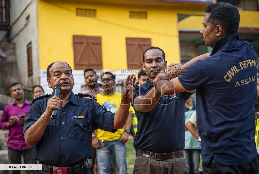 Civil Defence Drill In India