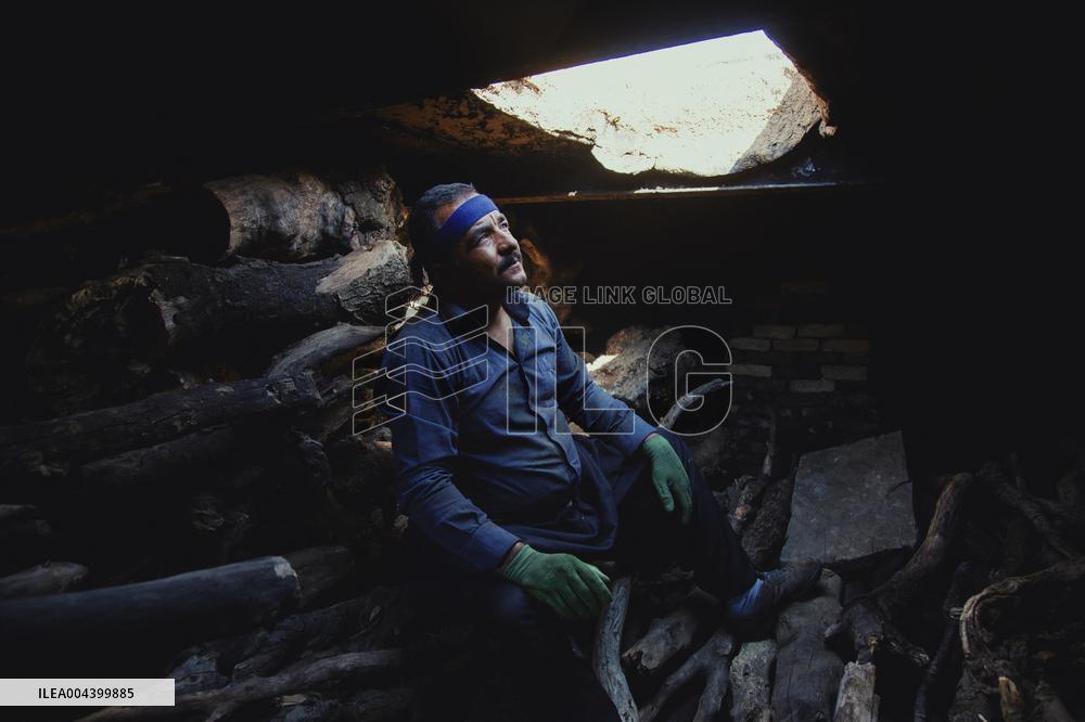 Charcoal Production in Bukan - Iran