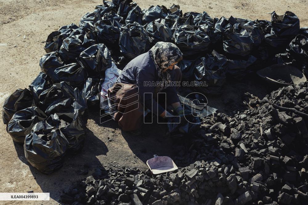 Charcoal Production in Bukan - Iran