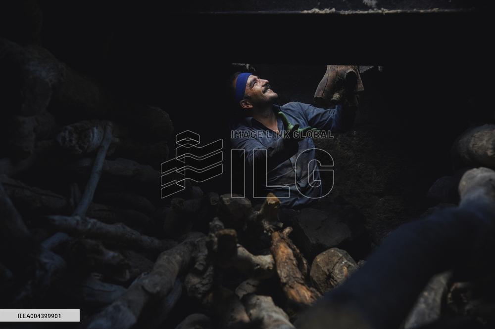 Charcoal Production in Bukan - Iran