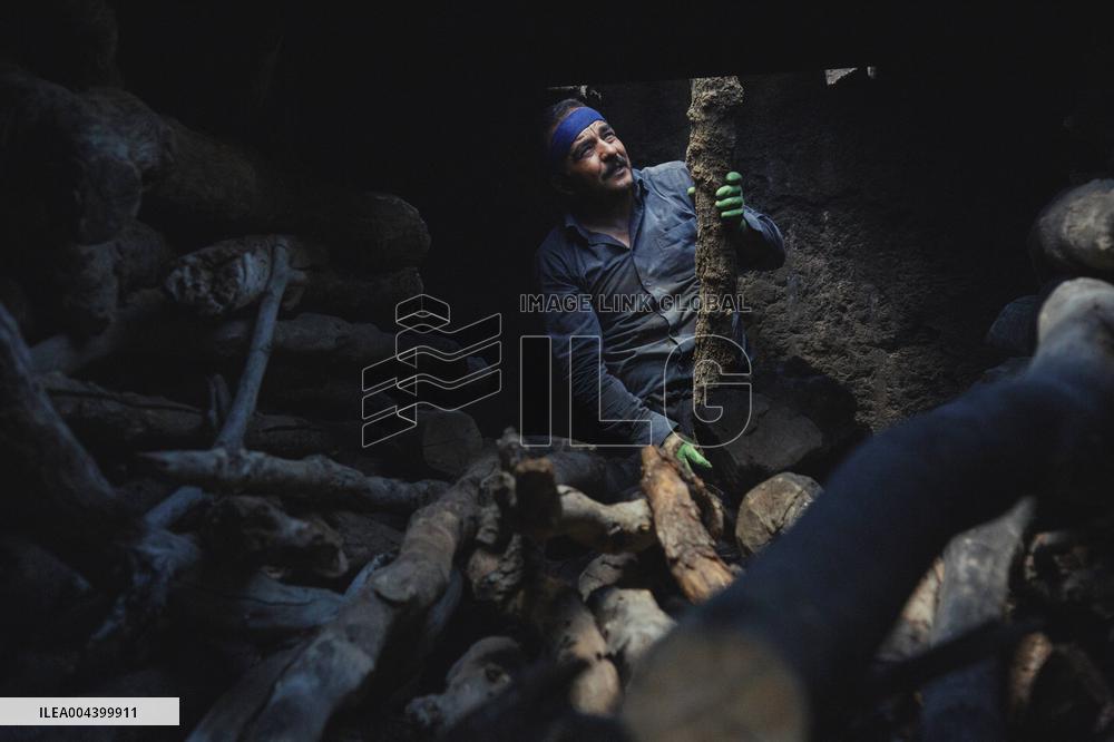Charcoal Production in Bukan - Iran