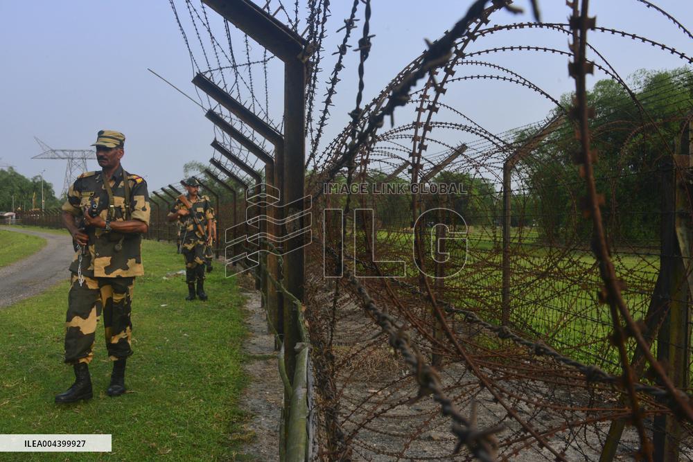 India Bangladesh Border Patrols Intensify - India