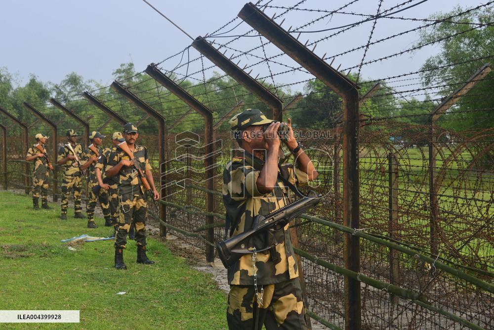 India Bangladesh Border Patrols Intensify - India