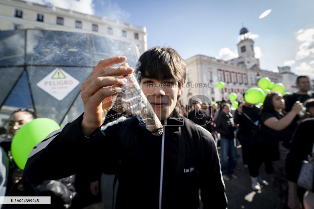 Global Marijuana March Madrid 2025