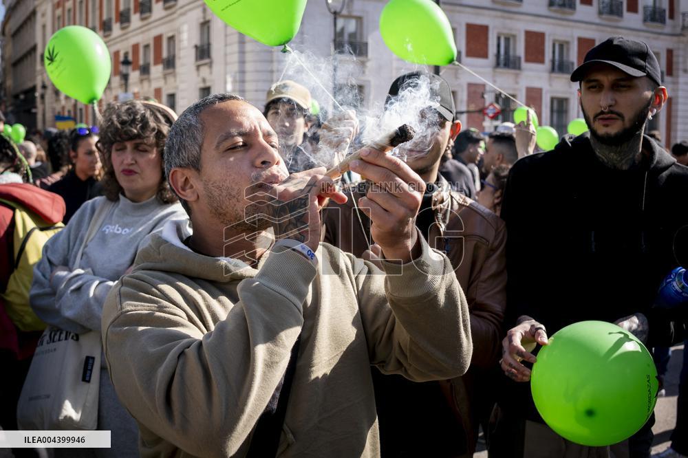 Global Marijuana March Madrid 2025