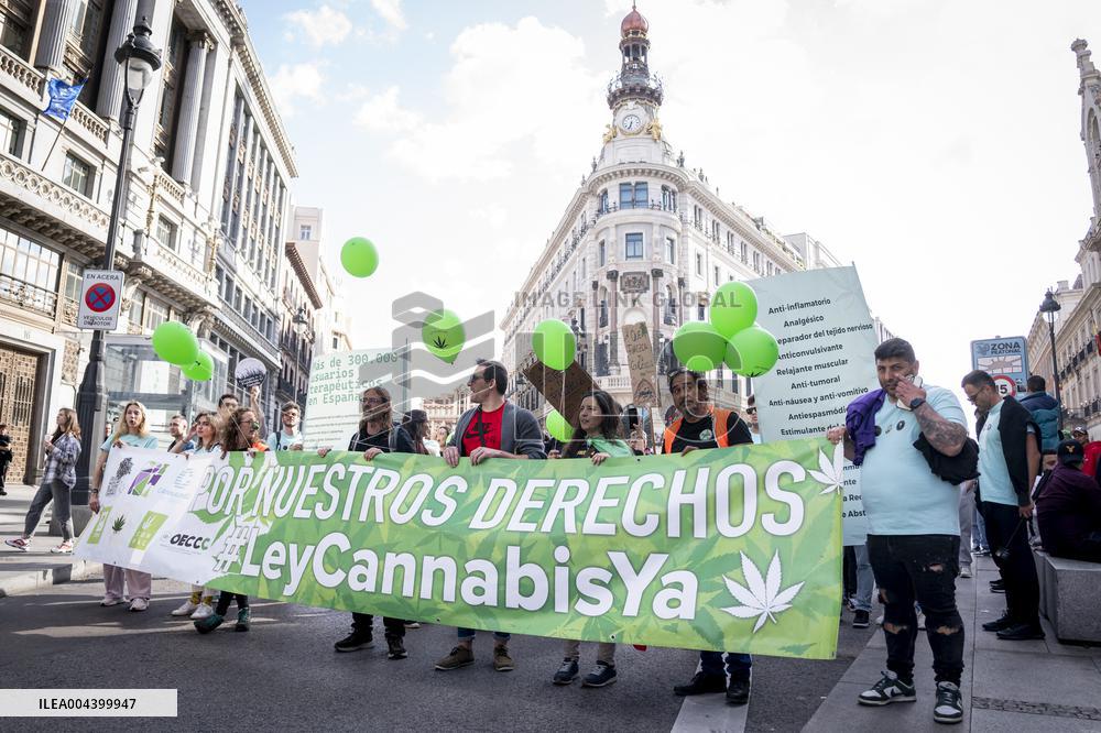Global Marijuana March Madrid 2025