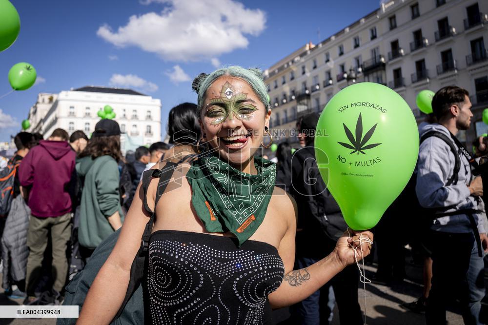 Global Marijuana March Madrid 2025