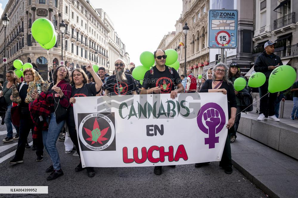 Global Marijuana March Madrid 2025