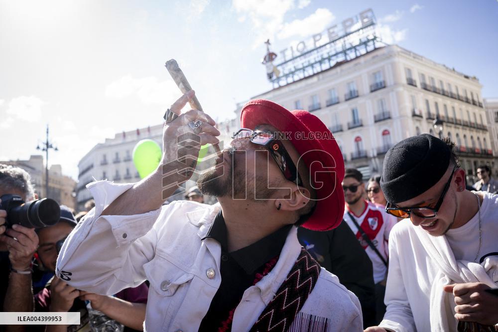 Global Marijuana March Madrid 2025