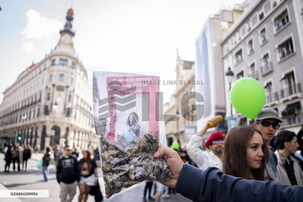 Global Marijuana March Madrid 2025