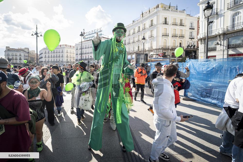 Global Marijuana March Madrid 2025