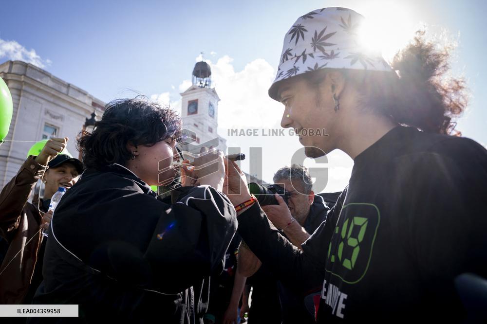 Global Marijuana March Madrid 2025
