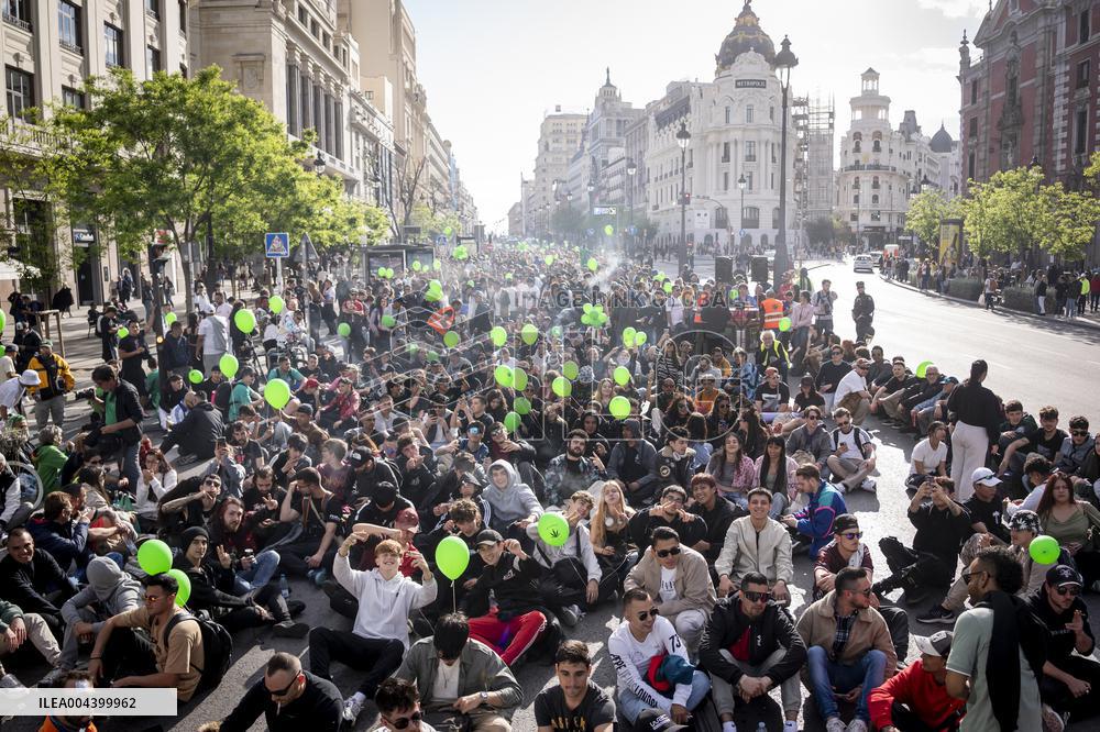 Global Marijuana March Madrid 2025