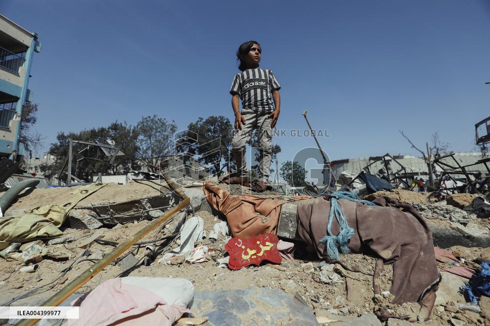 Daily Battle in Gaza