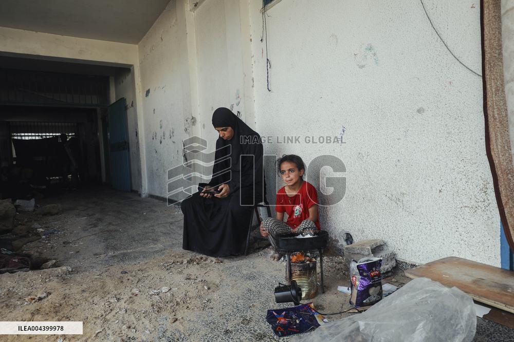 Daily Battle in Gaza