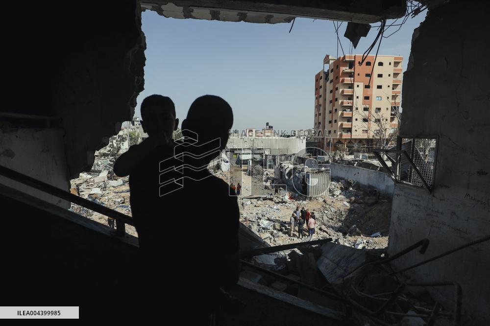 Daily Battle in Gaza