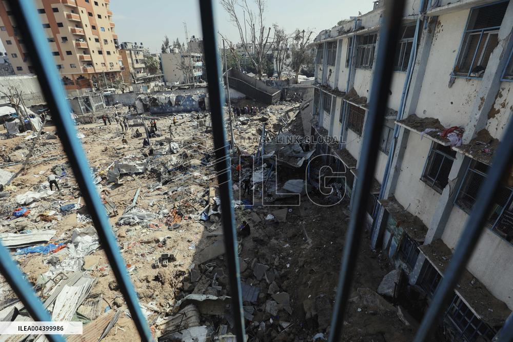 Daily Battle in Gaza