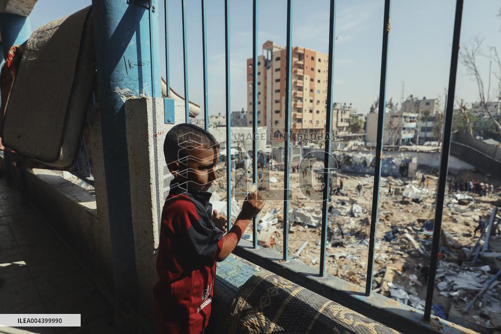 Daily Battle in Gaza