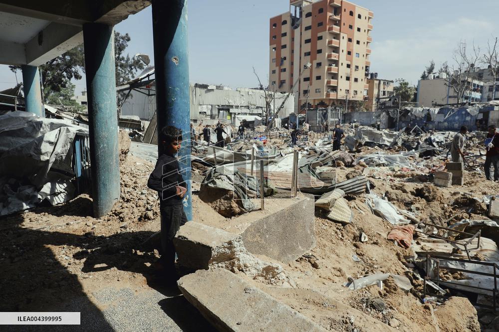 Daily Battle in Gaza