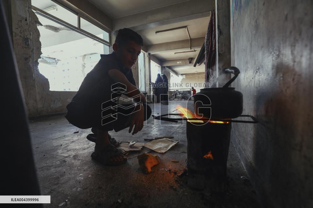 Daily Battle in Gaza