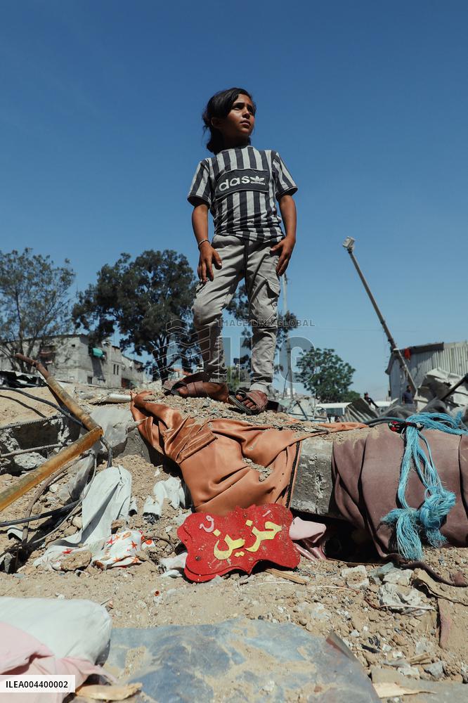 Daily Battle in Gaza