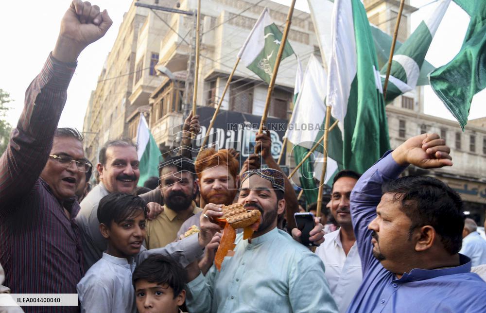 Hyderabad Celebrates Ceasefire - Pakistan