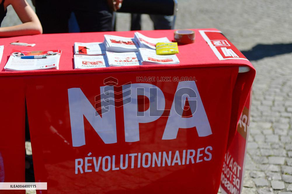 Anti-Fascist Village Opposes Far Right Demonstration - Paris