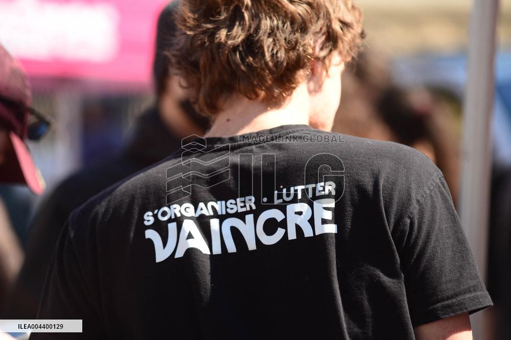 Anti-Fascist Village Opposes Far Right Demonstration - Paris