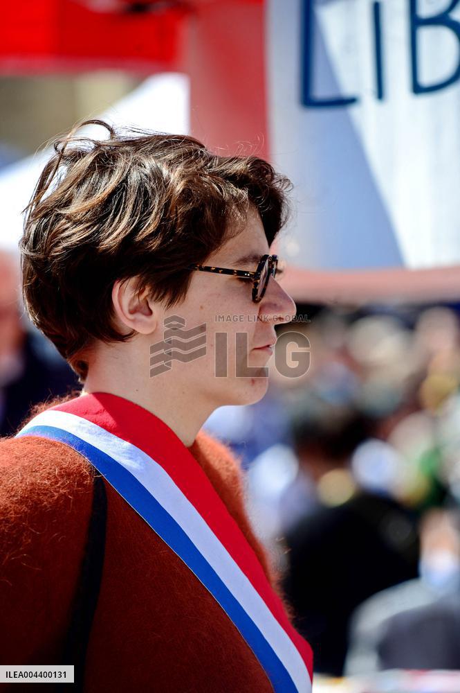 Anti-Fascist Village Opposes Far Right Demonstration - Paris