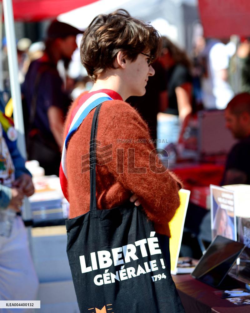 Anti-Fascist Village Opposes Far Right Demonstration - Paris