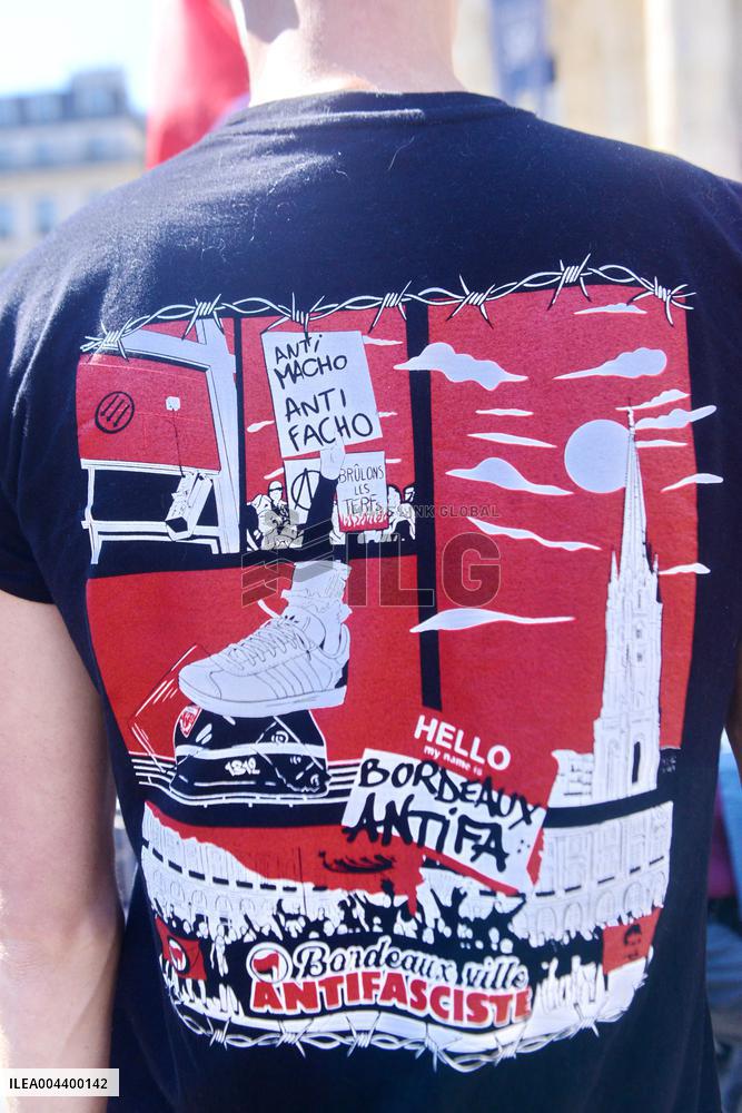 Anti-Fascist Village Opposes Far Right Demonstration - Paris